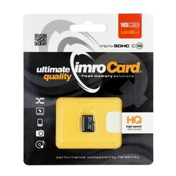 Paměťová karta micro SD IMRO 16GB Class 10