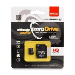 Paměťová karta micro SD IMRO 64GB Class 10