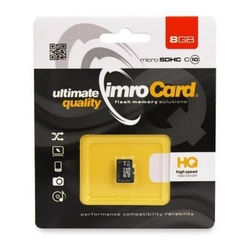 Paměťová karta micro SD IMRO 8GB Class 10