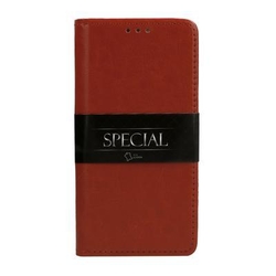 Pouzdro Book Leather Special Apple iPhone 12 Mini 5.4 hnědé