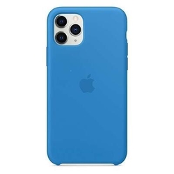 Silicone Case Apple iPhone 11 surf blue MW0Z2FE A