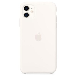 Silicone Case Apple iPhone 11 Pro Max white MWY1TFE A