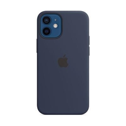 Silicone Case Apple iPhone 12, iPhone 12 Pro deep navy MHL23FE A