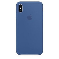 Silicone Case Apple iPhone X, iPhone XS delft blue MNRL2FE A
