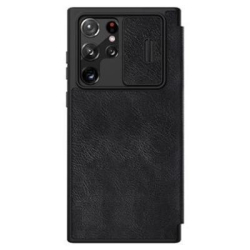 Pouzdro Nillkin Qin Book pro Samsung S908B Galaxy S22 Ultra Black