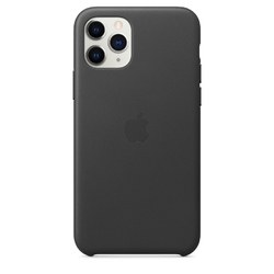 Silicone Case Apple iPhone 11 Pro Max black MWY1NFE/A blistr