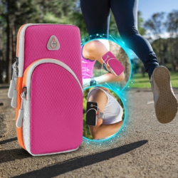 Pouzdro na ruku Sport Armband růžové