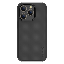 Ochranný kryt Nillkin Super Frosted Apple iPhone 14 PRO Black (Without Logo Cutout)