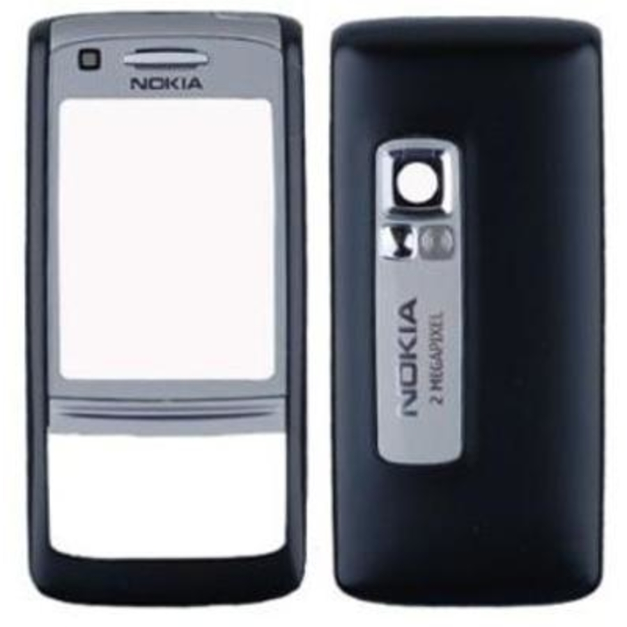 Přední kryt Nokia 6280 Black / černý, Originál