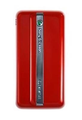 Zadní kryt Sony Ericsson C903 Red / červený, Originál