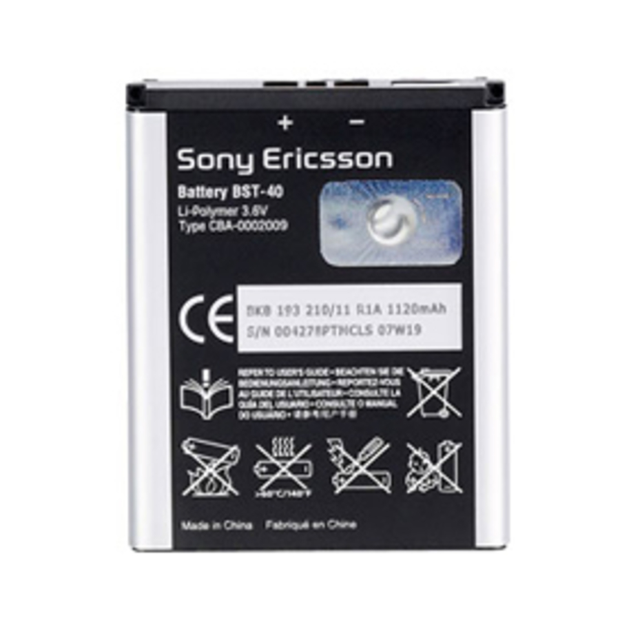 Baterie Sony Ericsson BST-40 1120mAh, Originál