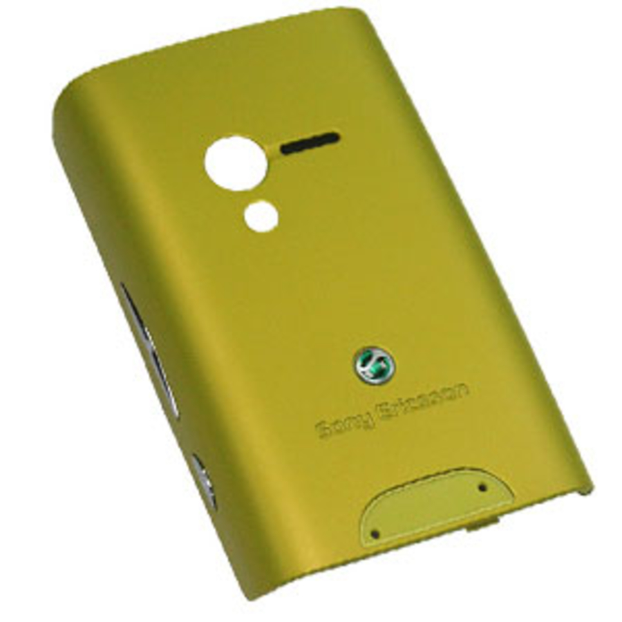 Zadní kryt Sony Ericsson Xperia X10 mini, E10i, E10a Lime / žlutý, Originál
