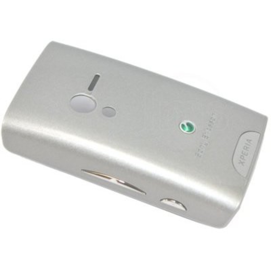 Zadní kryt Sony Ericsson Xperia X10 mini, E10i, E10a Silver / stříbrný, Originál