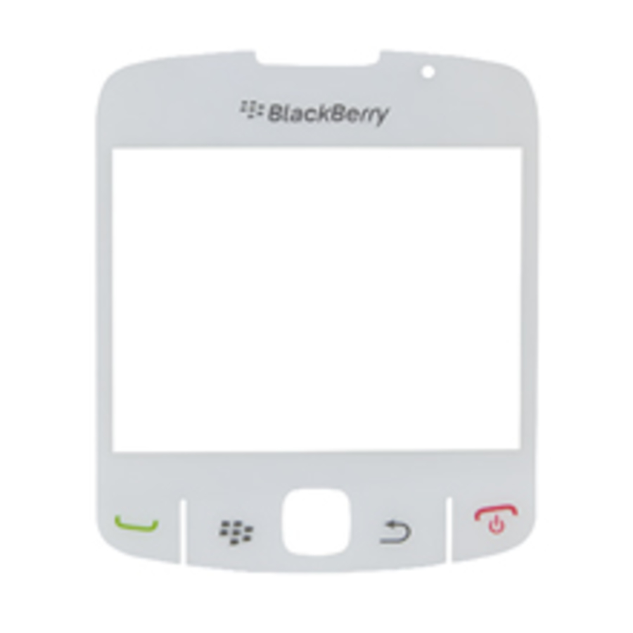 Sklíčko BlackBerry 8520 Curve White / bílé, Originál