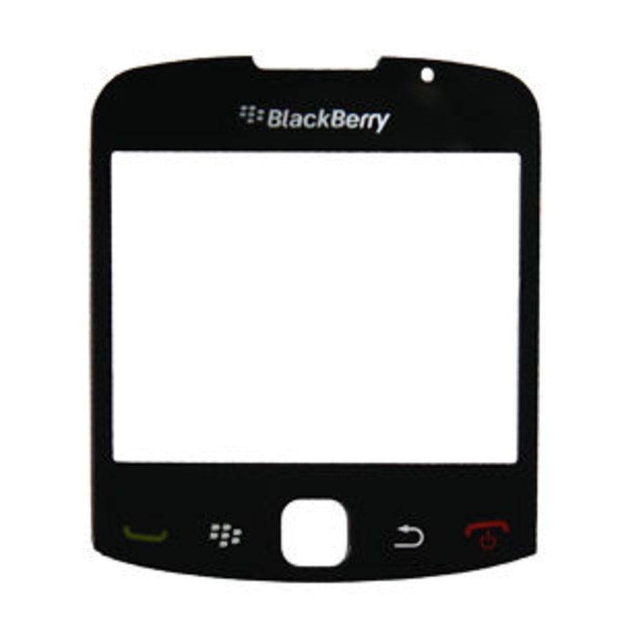 Sklíčko BlackBerry 9300 Curve Black / černé, Originál