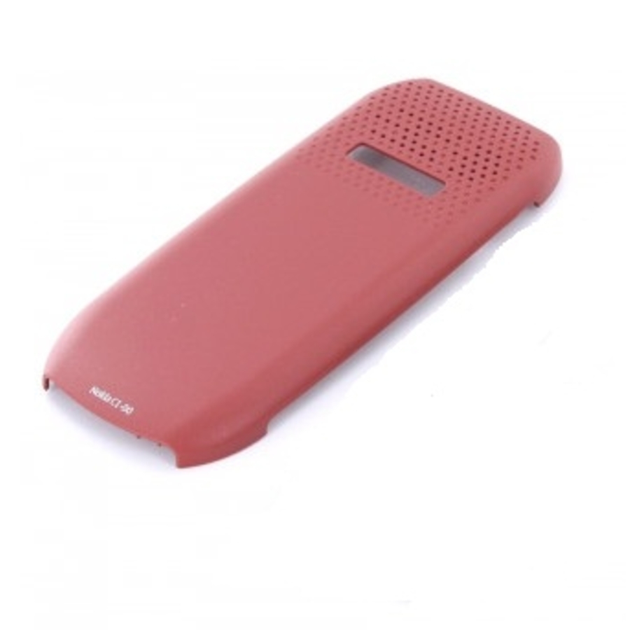 Zadní kryt Nokia C1-00 Red / červený, Originál