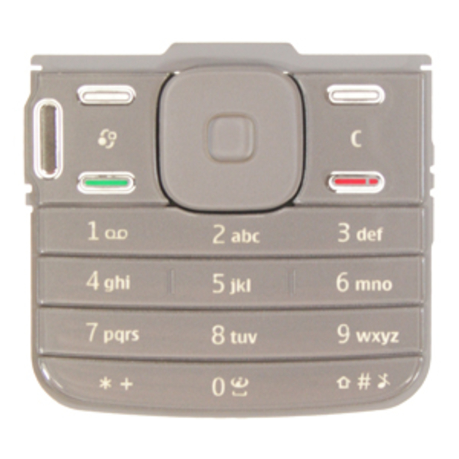 Klávesnice Nokia N79 Grey / šedá, Originál