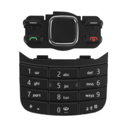 Klávesnice Nokia 6600i Slide Black / černá, Originál