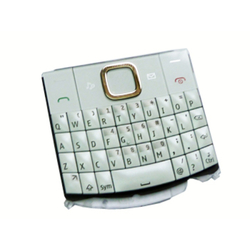 Klávesnice Nokia X2-01 White / bílá, Originál