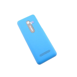 Zadní kryt Nokia 206 Cyan / modrý - Dual SIM, Originál