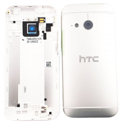 Zadní kryt HTC One mini 2, M8 Silver / stříbrný, Originál