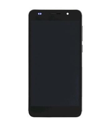 Přední kryt Huawei Honor 6 Black / černý + LCD + dotyková deska, Originál