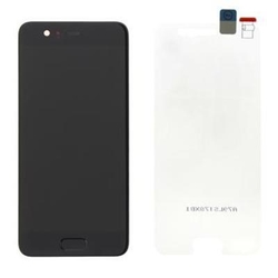 Přední kryt Huawei P10 Black / černý + LCD + dotyková deska (Service Pack), Originál