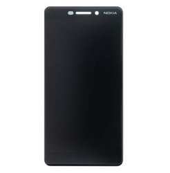 LCD Nokia 6.1 + dotyková deska Black / černá (Service Pack), Originál