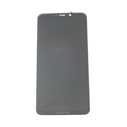 LCD Motorola One Power + dotyková deska Black / černá, Originál