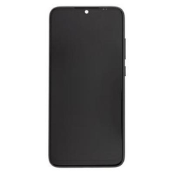Přední kryt Xiaomi Redmi Note 7 Black / černý + LCD + dotyková deska, Originál