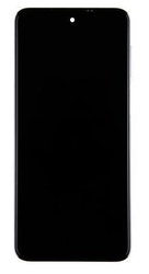 Přední kryt Xiaomi Redmi Note 9 Pro, Note 9S Glacier White / bílý + LCD + dotyková deska,