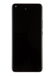 Přední kryt Xiaomi Mi 11 Black / černý + LCD + dotyková deska, Originál
