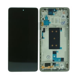 Přední kryt Xiaomi 11T Pro White / bílý + LCD + dotyková deska, Originál