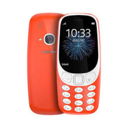 Přední + zadní kryt Nokia 3310 2017 Red / červený, Originál