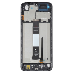 Přední kryt Xiaomi Redmi A1, A1+ Black / černý + LCD + dotyková deska, Originál